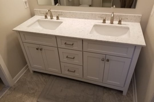 Various Bathroom Cabinetry