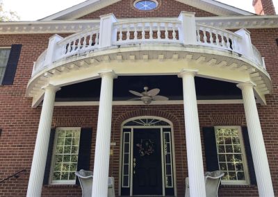 Curved Portico Ceiling