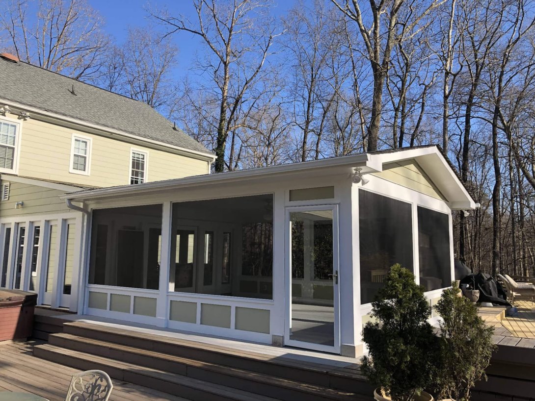 Patio to Screened Porch
